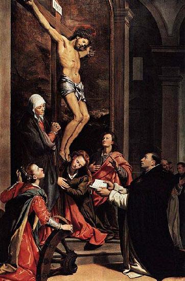 Santi Di Tito Vision of St Thomas Aquinas Sweden oil painting art